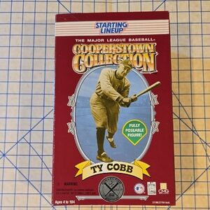 Starting Lineup Cooperstown Collection Ty Cobb Figure- Detroit Tigers